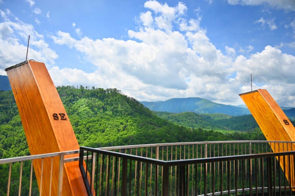 Mountain views from AnaVista Tower