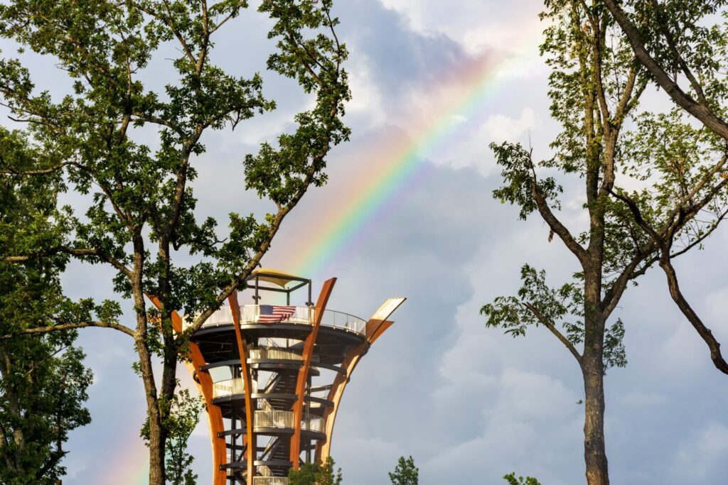 rainbowoverthetower