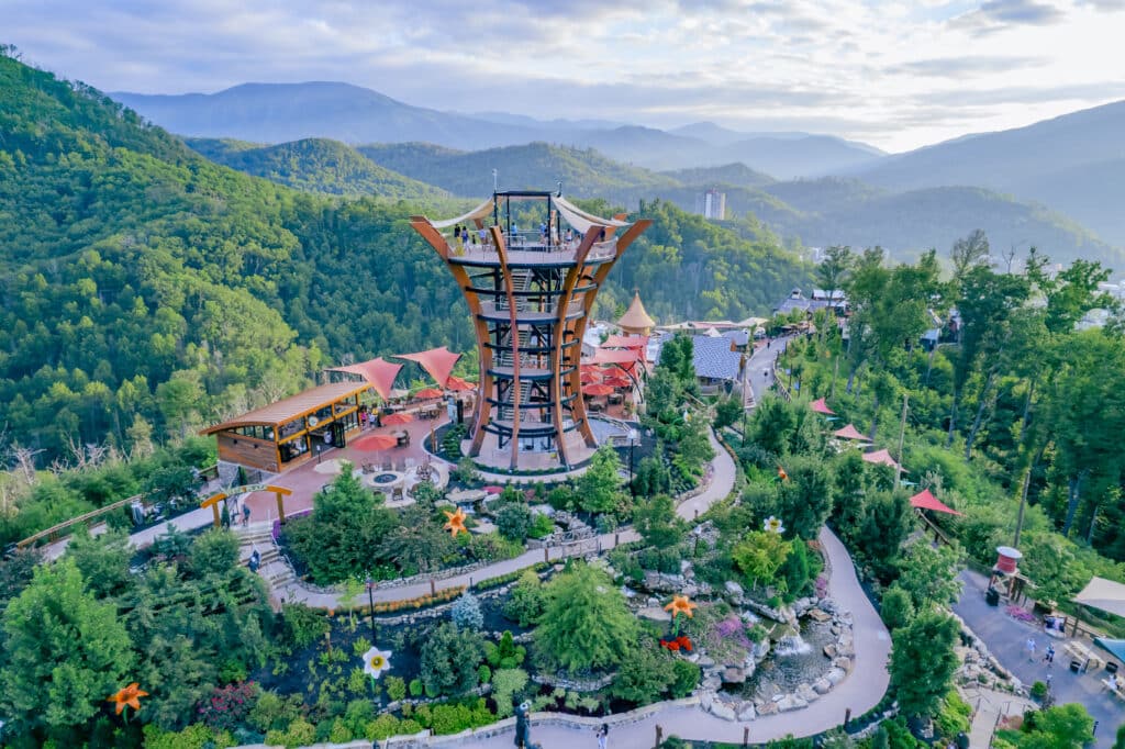Views of AnaVista Tower and Vista Gardens