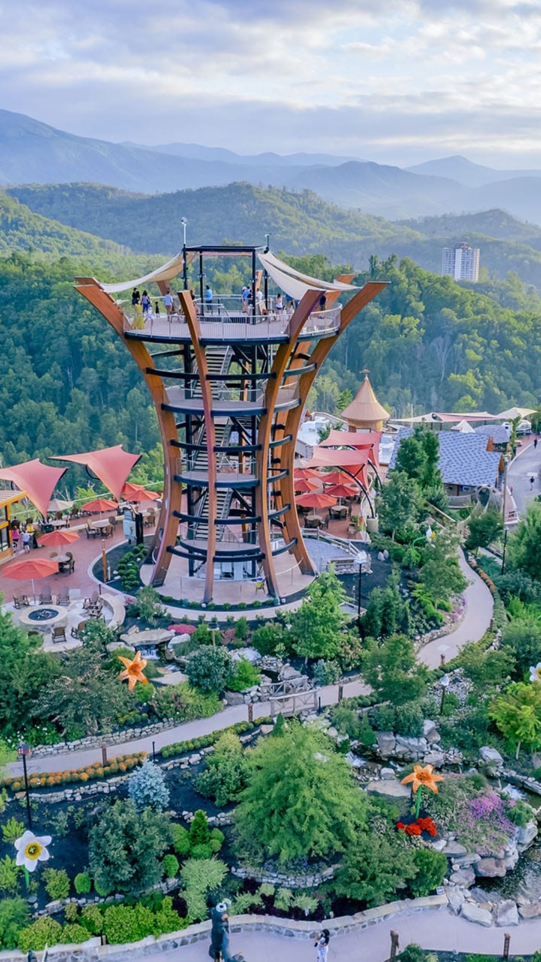 Anakeesta Mountaintop Adventure Park in Gatlinburg Tennessee