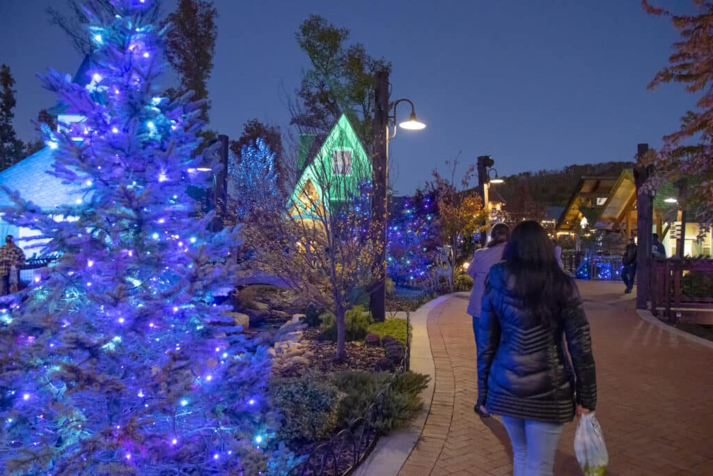 Firefly Village at Christmas