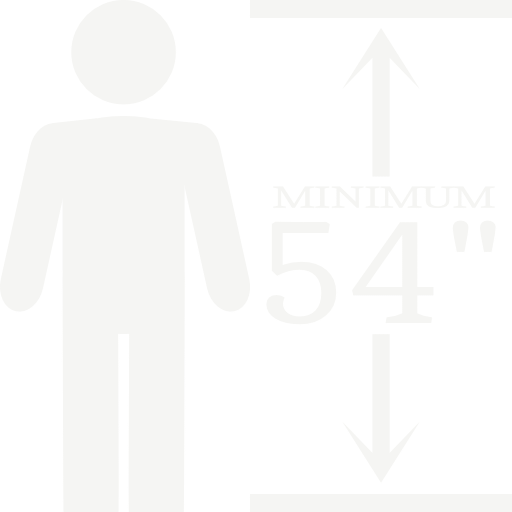 Minimum height requirement is 54 inches