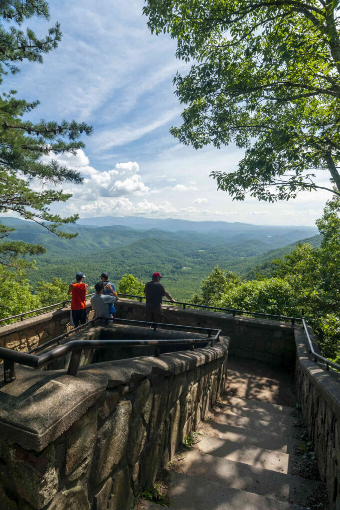 Foothills Parkway in Great Smoky Mountains National Park