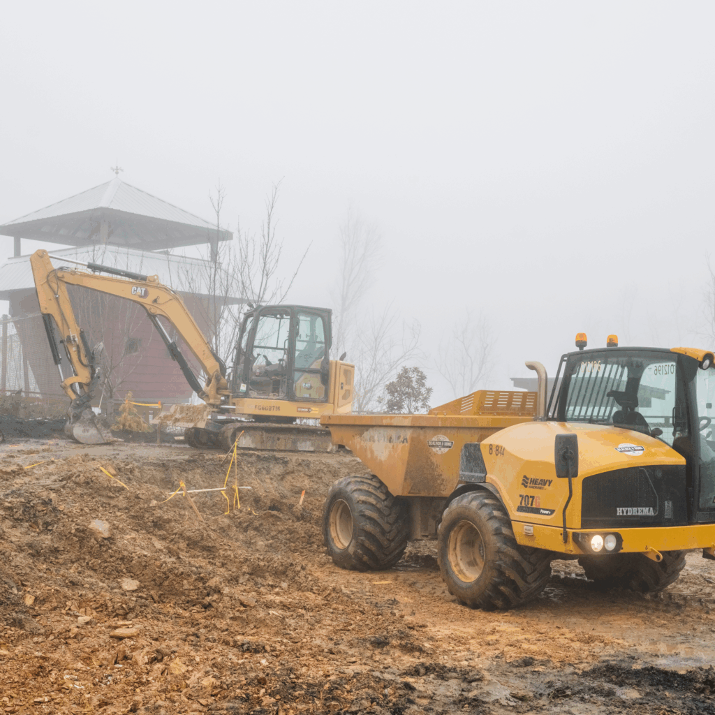 Upper terminal foundation prep
